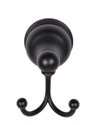 Better Home Products 5702DB West Portal Double Robe Hook Dark Bronze
