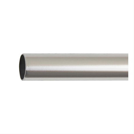 Better Home Products 700SN Land's End 5' Seamless Chrome Shower Rod Satin Nickel