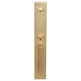 Better Home Products 80804SB Dolores Park Handleset Satin Brass