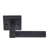 Better Home Products 90311DBRT San Francisco Right Hand Dummy Door Lever Dark Bronze