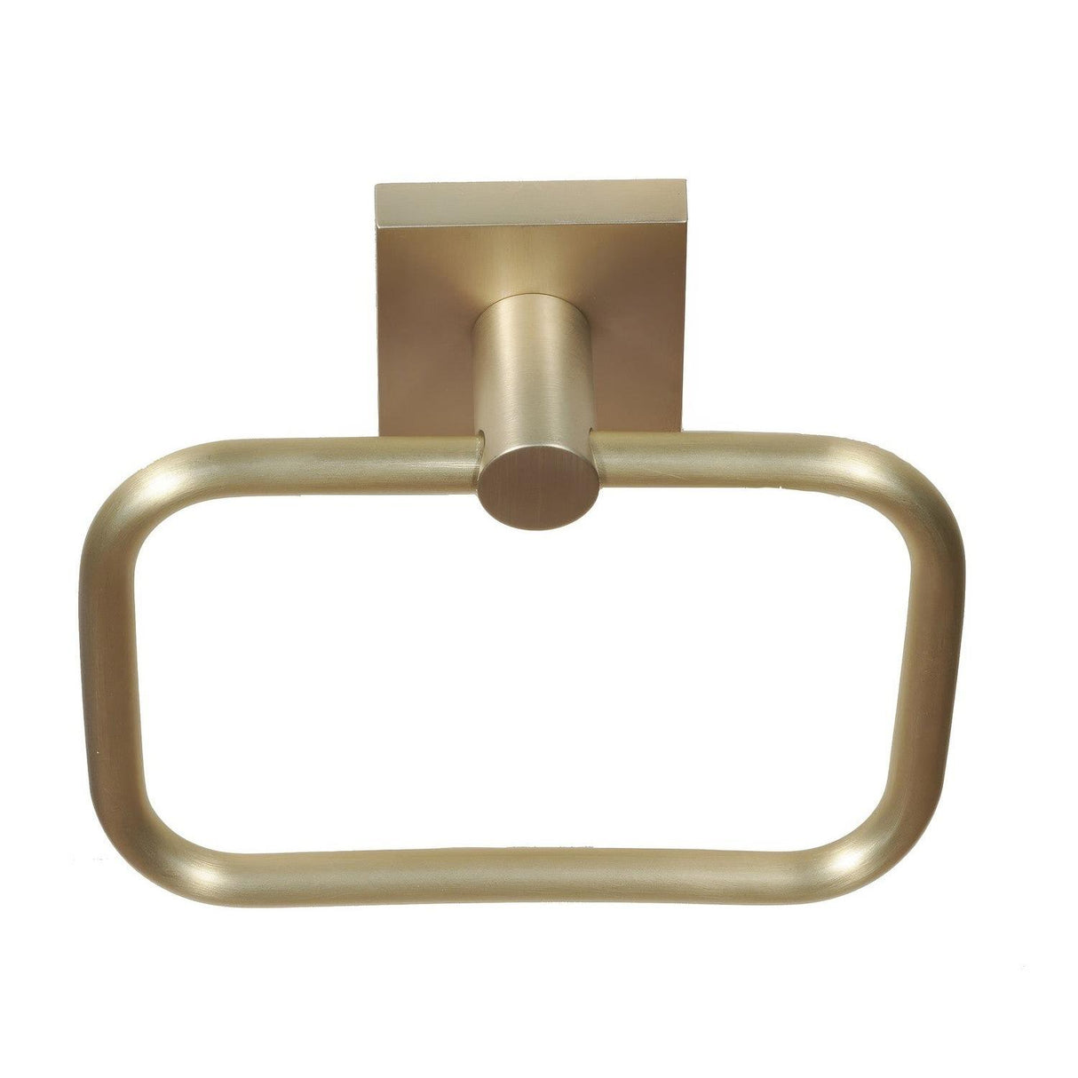 Better Home Products 9104SB Santa Cruz Towel Ring Satin Brass