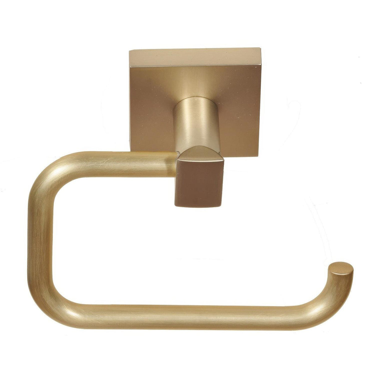 Better Home Products 9107SB Santa Cruz Euro Paper Holder Satin Brass