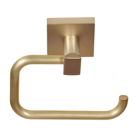 Better Home Products 9107SB Santa Cruz Euro Paper Holder Satin Brass