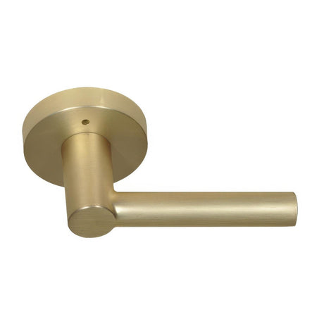 Better Home Products 93204SB Stinson Beach Privacy Door Lever Satin Brass