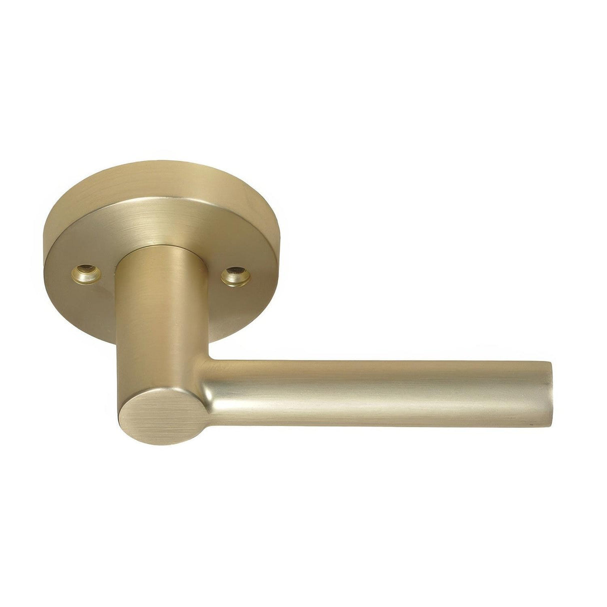 Better Home Products 93304SB Stinson Beach Dummy Door Lever Satin Brass