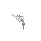 Better Home Products CCYLDBLTCH CCYLDBLT SC1 Deadbolt Cylinder Assembly with 2 Keys Chrome