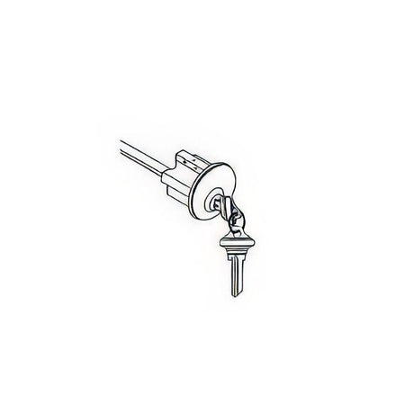 Better Home Products CCYLDBLTPB CCYLDBLT SC1 Deadbolt Cylinder Assembly with 2 Keys Polished Brass