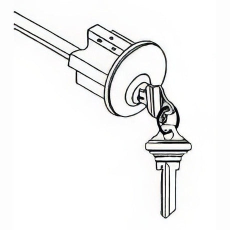 Better Home Products CCYLKNOBSN satin nickel cylinder assembly