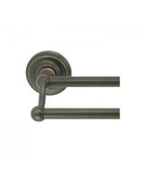 Better Home Products D2024DDB Dolores Park 24" X 3/4 Double Towel Bar Dark Bronze