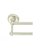 Better Home Products D6124DSN Miraloma Park 24" X 3/4 Double Towel Bar Satin Nickel