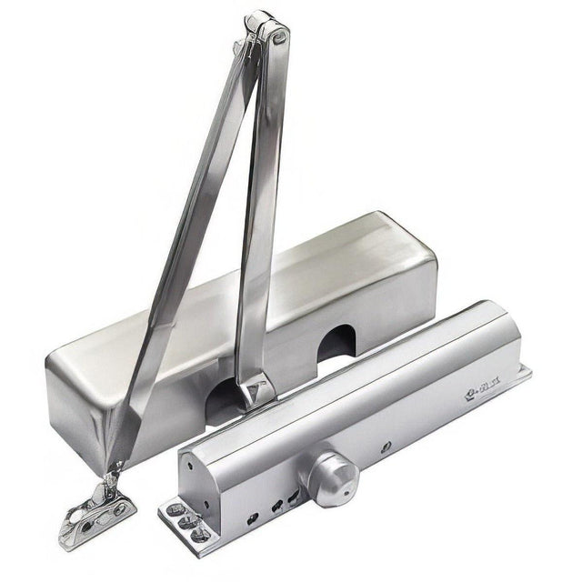 Better Home Products DC316BCDASSSN DC316BCDA Delayed Action Door Closer Satin Nickel with Metal Cover
