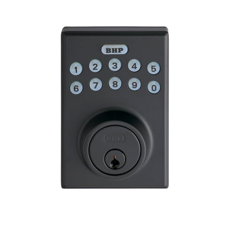 Better Home Products EL20644BLK EL206 Electronic Keypad Deadbolt Matte Black