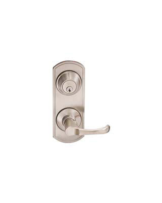 Better Home Products IC55415SNRT Twin Parks Interconnect Right Handed Satin Nickel