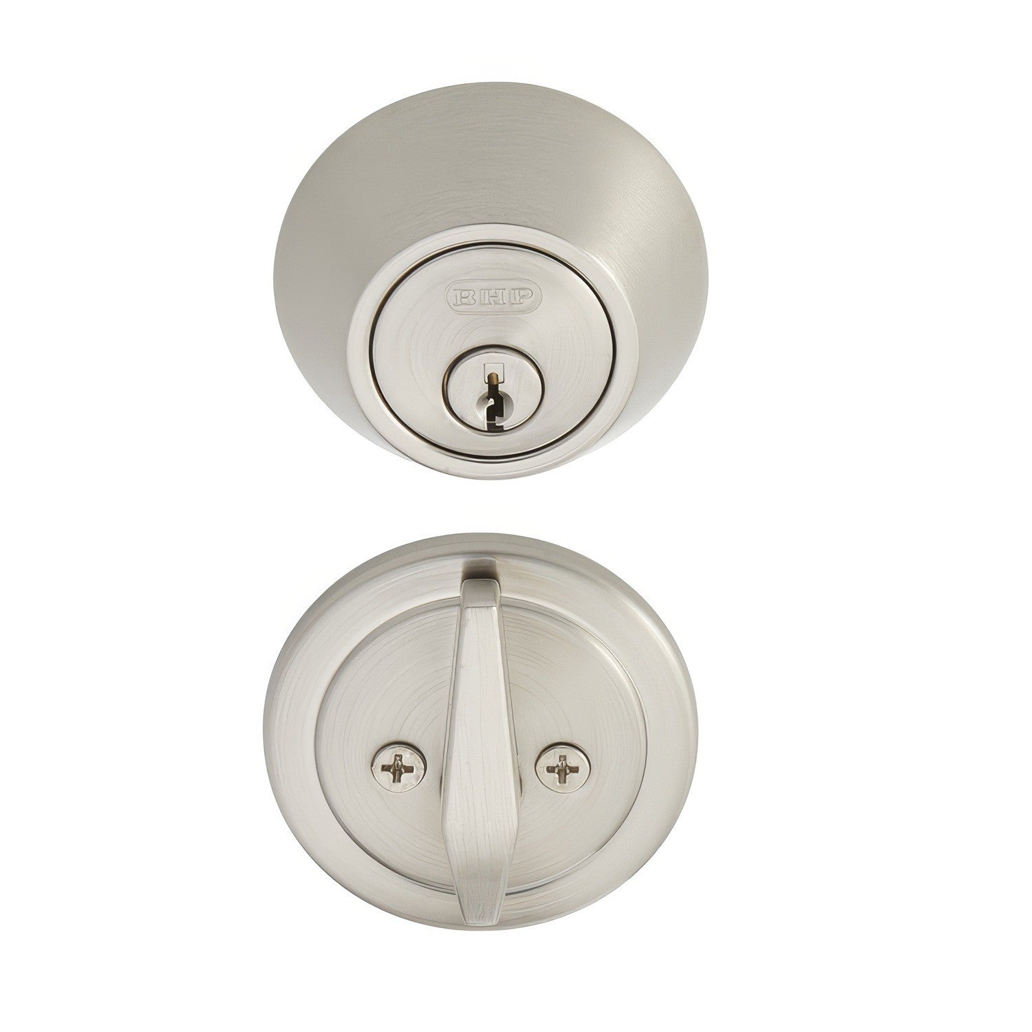 Better Home Products UL10626DC U.L Listed Single Cylinder Deadbolt Satin Nickel