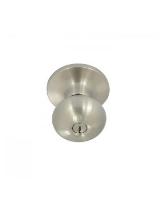 Better Home Products UL52515SN U.L Listed Noe Valley Keyed Entry Door Knob Satin Nickel