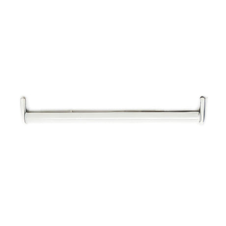 Better Home Products WCR7296 72" X 96" Adjustable Metal Closet Rods White Powder- Coated
