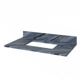 Jeffrey Alexander Kipling 37" Dark Walnut Single Sink Bathroom Vanity with Grey Marble Top - Single-Hole Faucet Top product image 4
