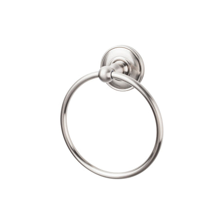 Top Knobs ED5BSND TOP BATH (R) Edwardian Bath Towel Ring Brushed Satin Nickel