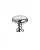 Better Home Products BHP020CH BHP02/06 1-3/8" Oval Cabinet Knob Chrome