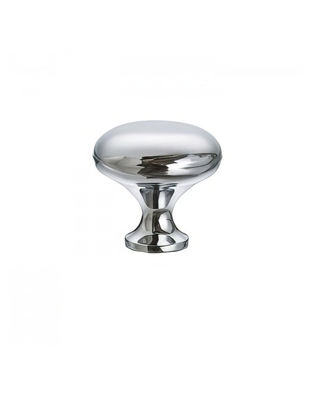Better Home Products BHP020CH BHP02/06 1-3/8" Oval Cabinet Knob Chrome