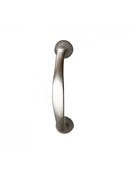 Better Home Products BHP046SN cabinet pull in satin stainless, front view