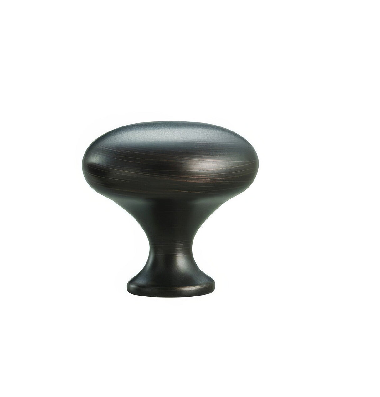 Better Home Products BHP062BLK BHP02/06 1-3/8" Oval Cabinet Knob Matte Black