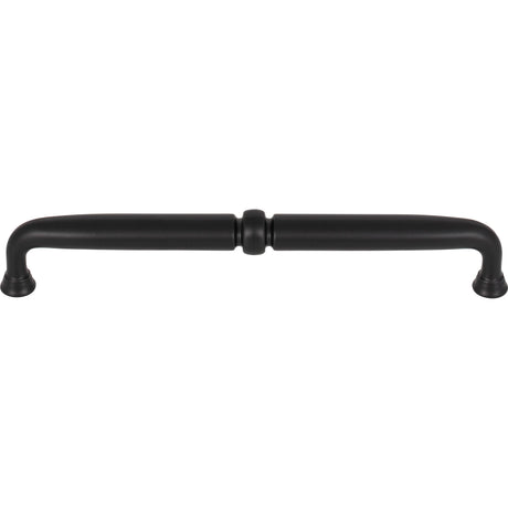 Top Knobs TK1024BLK Henderson 7 9/16" Center to Center Bar Pull Flat Black