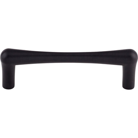Top Knobs TK763BLK Brookline 3 3/4" Center to Center Bar Pull Flat Black