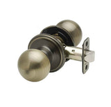 Copper Creek BK2020AB antique brass passage door knob