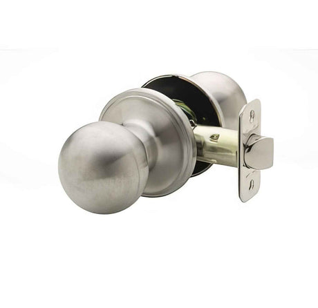 Copper Creek BK2020SS satin stainless passage door knob