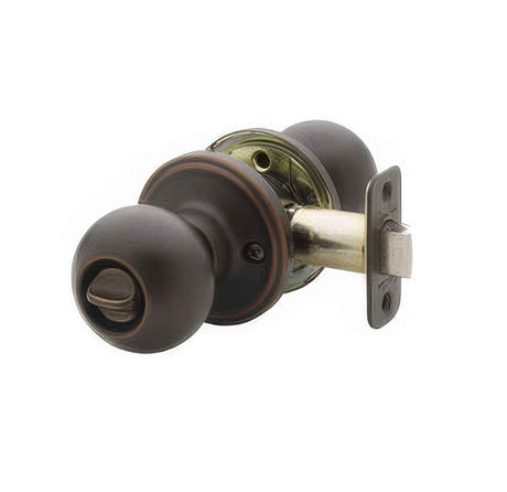 Copper Creek BK2030TB Ball E Series privacy door knob, additional view