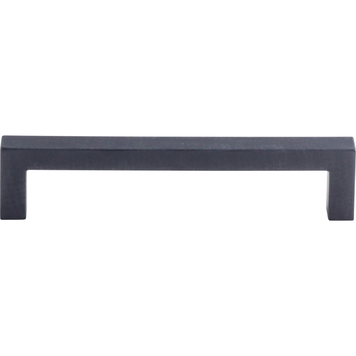 Top Knobs M1159 Square Bar 5 1/16" Center to Center Bar Pull Flat Black