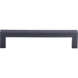 Top Knobs M1159 Square Bar 5 1/16" Center to Center Bar Pull Flat Black