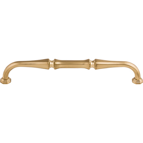 Top Knobs TK343HB Chalet 7" Center to Center Bar Pull Honey Bronze