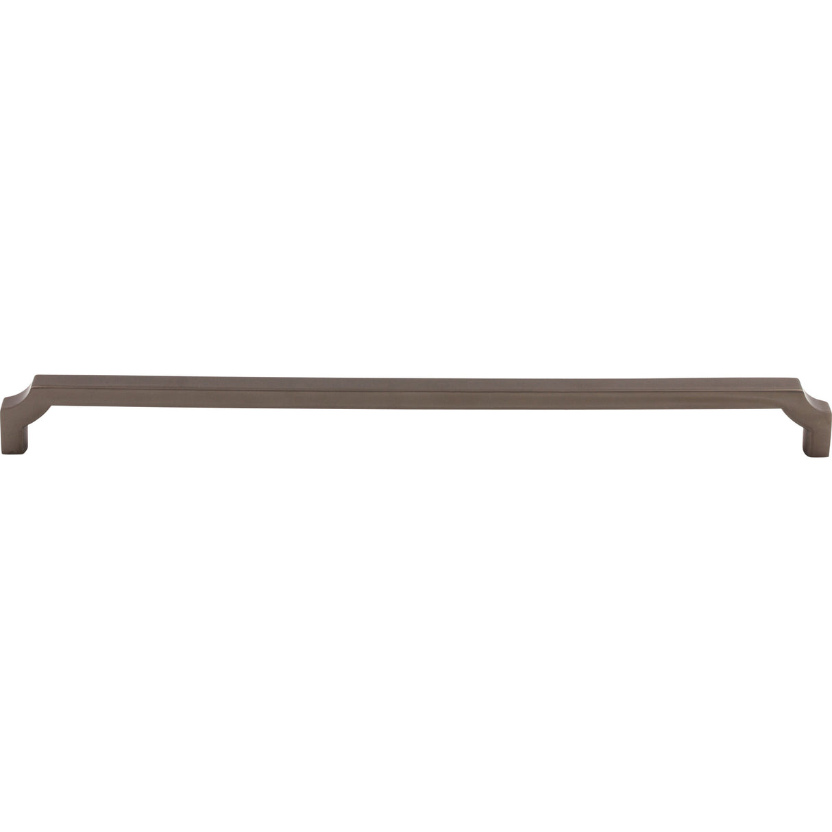 Top Knobs TK3026AG Davenport 12" Center to Center Bar Pull Ash Gray