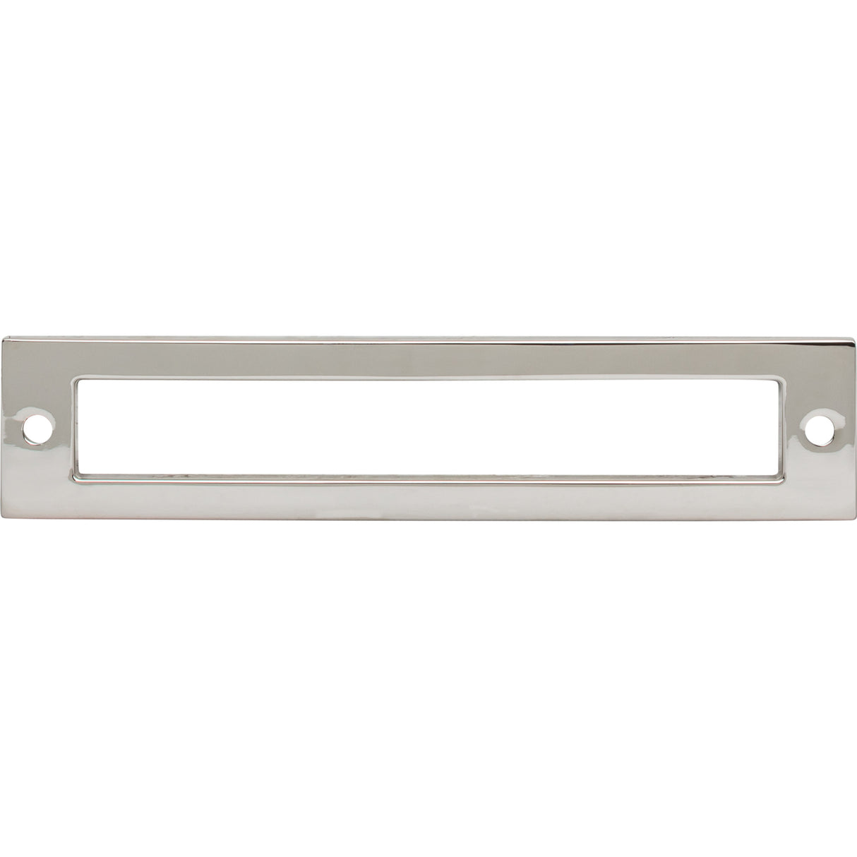 Top Knobs TK925PN Hollin 5 1/16" Center to Center Pull Backplate Polished Nickel