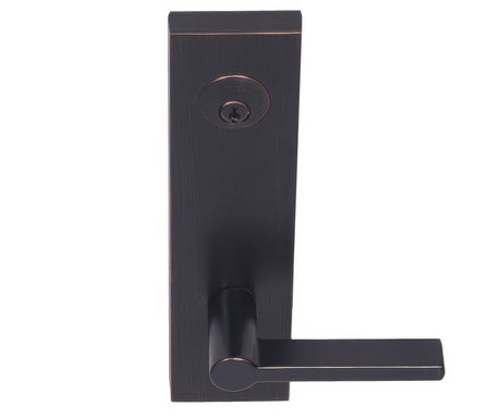 Better Home Products BP01DEA Hillsborough Deadbolt with Passage Door Lever