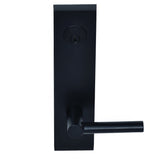 Better Home Products BP01DEA44BLK BP01DEA Hillsborough Deadbolt with Passage Door Lever Matte Black