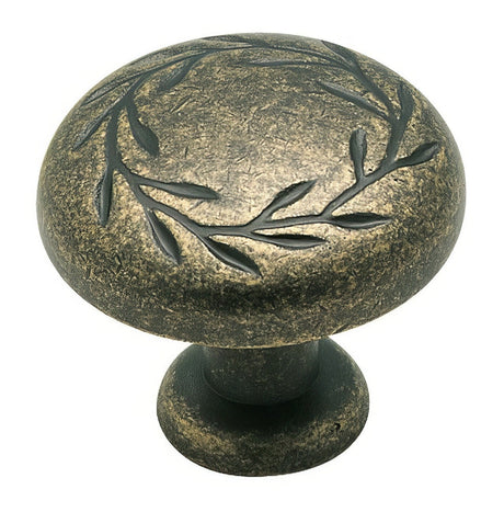 Amerock BP1581R2 weathered brass cabinet knob