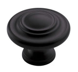 Amerock BP15862FB flat black cabinet knob