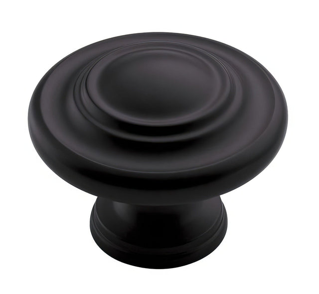 Amerock BP15862FB flat black cabinet knob