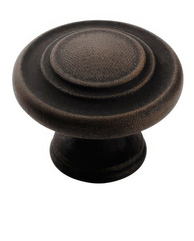 Amerock BP1586ART antique rust cabinet knob