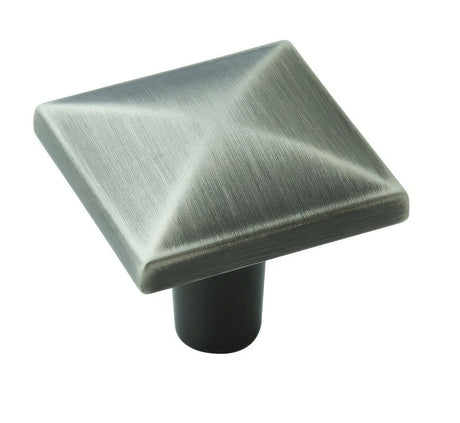 Amerock BP29370CZ Extensity cabinet knob in satin stainless, additional view