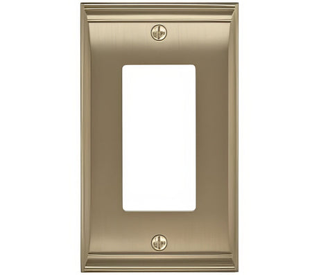 Amerock BP36504BBZ Candler single rocker wall plate, additional view