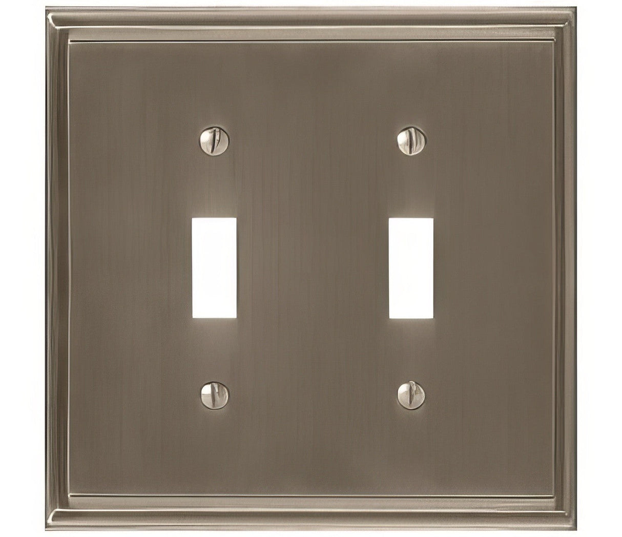 Amerock BP36515G10 Mulholland double toggle wall plate, additional view