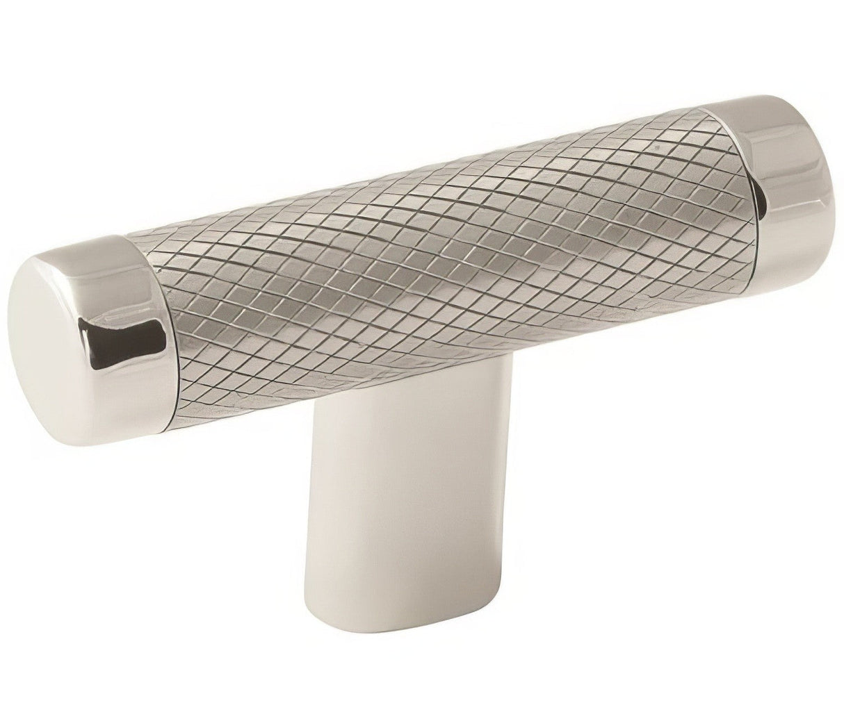 Amerock BP36556PNSS bright nickel / stainless steel cabinet knob