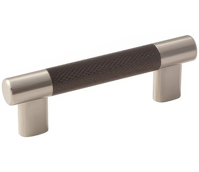 Amerock BP36557G10ORB satin nickel/oil rubbed bronze cabinet pull