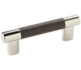Amerock BP36557PNBBR bright nickel/black bronze cabinet pull