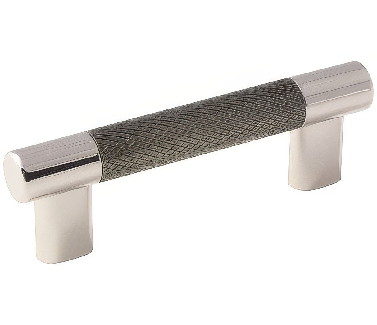Amerock BP36557PNGM bright nickel/gunmetal cabinet pull