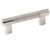 Amerock BP36557PNSS bright nickel/stainless steel cabinet pull
